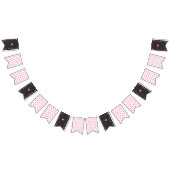 Bannière À Fanions Soirée de Saint-Valentin au coeur mignon (Tout)