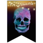 Bannière À Fanions Soirée d'Halloween joyeuse (Premier drapeau)