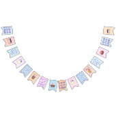 Bannière À Fanions Soirée sucrée et soirée glacée (Tout)