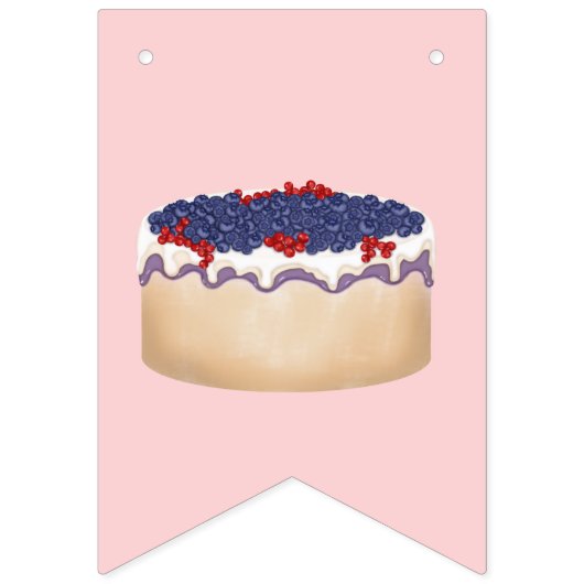 Bannière À Fanions Soirée sucrée et soirée glacée (Deuxième drapeau)