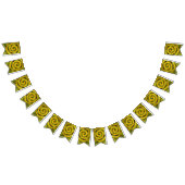 Bannière À Fanions Solde de puissance spirale or (Tout)