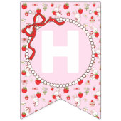 Bannière À Fanions Some Bunny Pink Birthday Banner (Deuxième drapeau)