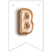 Bannière À Fanions SON un garçon ! Étamine d'or (Troisième drapeau)