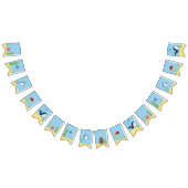 Bannière À Fanions Sous la mer garçons 1er anniversaire fête (Tout)