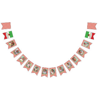 Bannière À Fanions Spaghetti & Meatball Monthly Milestone Banner