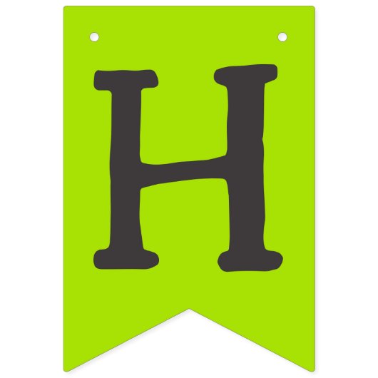 Bannière À Fanions Spooktacular Anniversaire Bash (Deuxième drapeau)