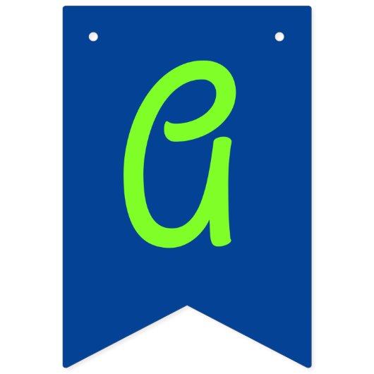 Bannière À Fanions Sports Anniversaire Fête Enfants mignonne (Troisième drapeau)