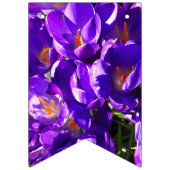 BANNIÈRE À FANIONS SPRING CROCUS (Troisième drapeau)
