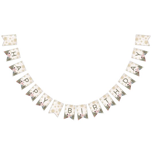 Bannière À Fanions Sugar Plum Nutcracker Birthday Banner (Tout)