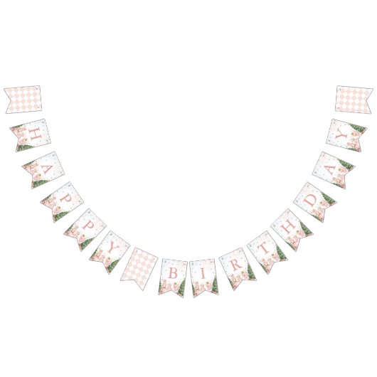 Bannière À Fanions Sugar Plum Nutcracker Birthday Banner (Tout)