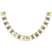 Bannière À Fanions Sunflower Baby Q (Tout)