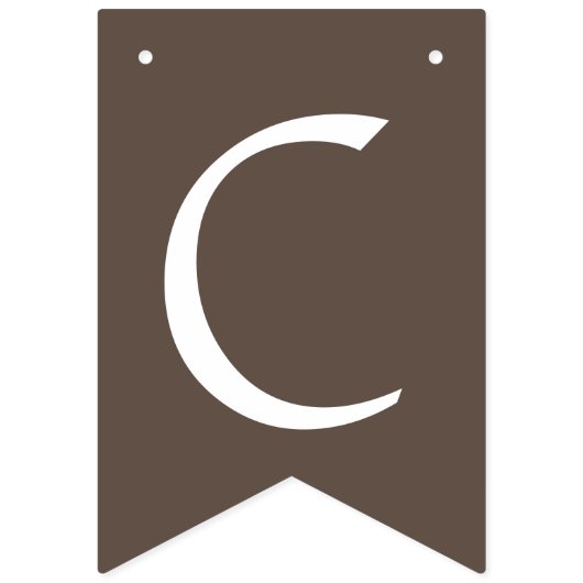 Bannière À Fanions Sunflowers Country Graduation Party Brown (Premier drapeau)