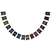 Bannière À Fanions Super héros "Joyeux Noël" (Tout)