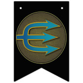 Bannière À Fanions Super héros "Joyeux Noël" (Deuxième drapeau)