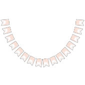 Bannière À Fanions Super Kawaii Cute Bunny de Pâques. (Tout)