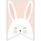 Bannière À Fanions Super Kawaii Cute Bunny de Pâques. (Troisième drapeau)