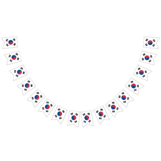 Bannière À Fanions Taegeukgi (Tout)