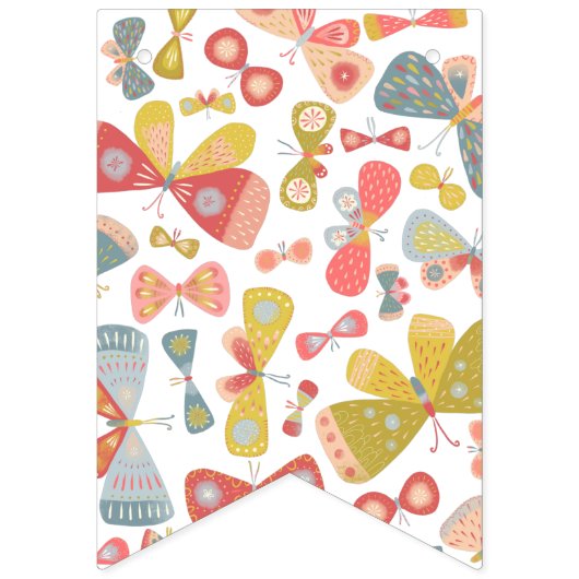 Bannière À Fanions Tango papillon (Premier drapeau)