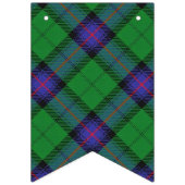 Bannière À Fanions Tartan écossais d'Armstrong de clan (Troisième drapeau)
