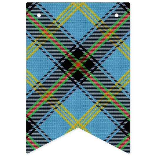 Bannière À Fanions Tartan écossais de Bell de clan (Deuxième drapeau)