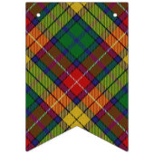 Bannière À Fanions Tartan écossais de Buchanan de clan (Troisième drapeau)