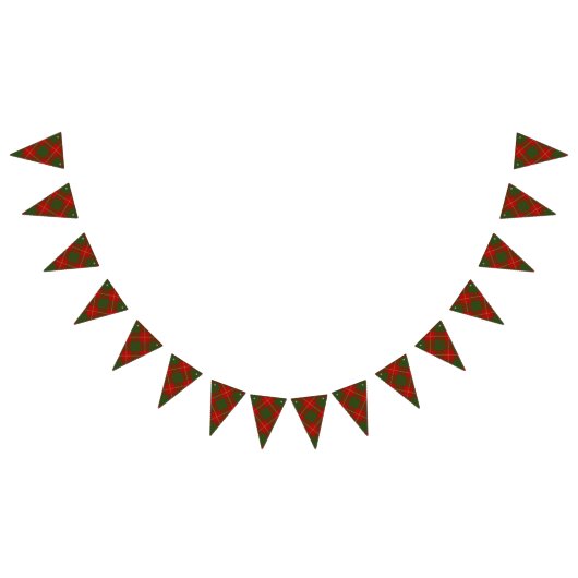 Bannière À Fanions Tartan écossais de Cameron de clan (Tout)