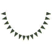 Bannière À Fanions Tartan écossais de chasse de MacRae de clan (Tout)