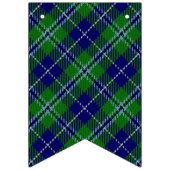 Bannière À Fanions Tartan écossais de Douglas de clan (Deuxième drapeau)