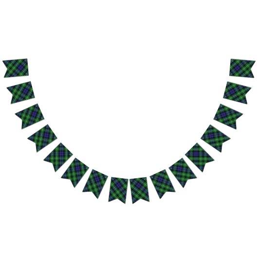 Bannière À Fanions Tartan écossais de Graham de clan (Tout)