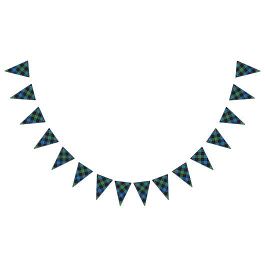 Bannière À Fanions Tartan écossais de Guthrie de clan (Tout)