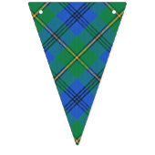 Bannière À Fanions Tartan écossais de Johnstone Johnston de clan (Troisième drapeau)