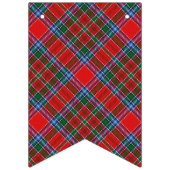 Bannière À Fanions Tartan écossais de MacBean MacBain de clan (Troisième drapeau)