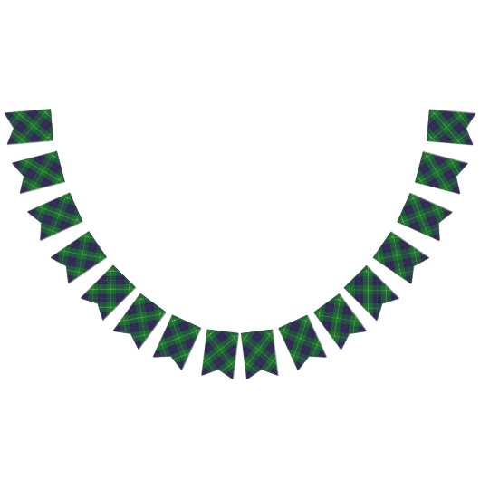 Bannière À Fanions Tartan écossais de MacIntyre de clan (Tout)