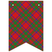 Bannière À Fanions Tartan écossais de Mackintosh de clan (Deuxième drapeau)