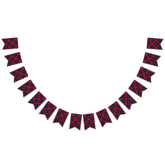 Bannière À Fanions Tartan écossais de MacLachlan de clan (Tout)