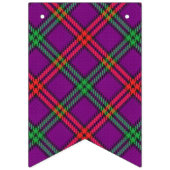Bannière À Fanions Tartan écossais de Montgomery de clan (Troisième drapeau)