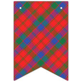 Bannière À Fanions Tartan écossais de Robertson de clan (Premier drapeau)