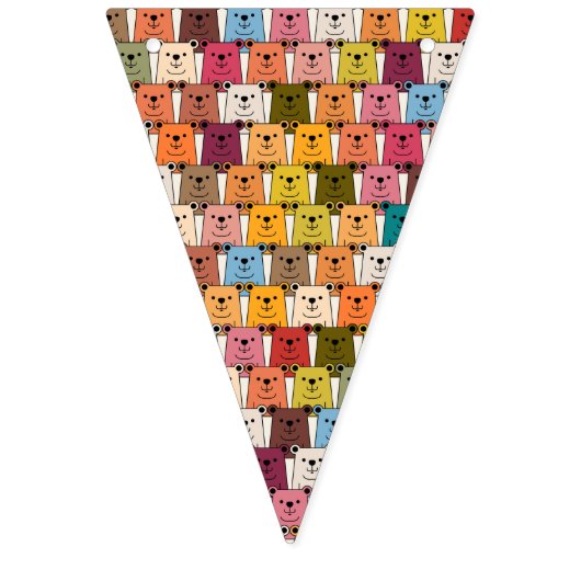 Bannière À Fanions Teddy Bear (Premier drapeau)