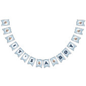 Bannière À Fanions Teddy Bear Avion Ballons Baby shower garçon (Tout)