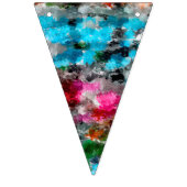 Bannière À Fanions Texture colorée (Premier drapeau)