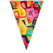 Bannière À Fanions Texture colorée de trous (Premier drapeau)