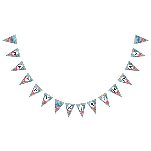 Bannière À Fanions Texture de crayons (Tout)