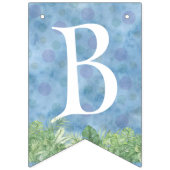 Bannière À Fanions Thème du moteur du train mignon (Deuxième drapeau)