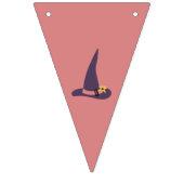 Bannière À Fanions Thème Whimsical rose sorcière (Deuxième drapeau)