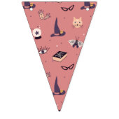 Bannière À Fanions Thème Whimsical rose sorcière (Premier drapeau)