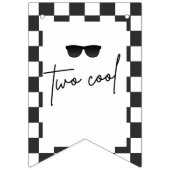 Bannière À Fanions Too Cool 2nd Birthday  (Premier drapeau)