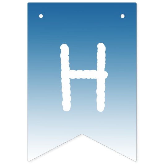 Bannière À Fanions Tortue fusée (Deuxième drapeau)