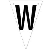 BANNIÈRE À FANIONS TOUJOURS ET POUR TOUJOURS DÉCOR MARIAGE MODERNE (Troisième drapeau)