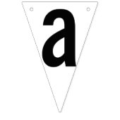 BANNIÈRE À FANIONS TOUJOURS ET POUR TOUJOURS DÉCOR MARIAGE MODERNE (Premier drapeau)