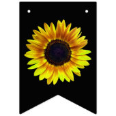 Bannière À Fanions Tournesol jaune vif - (Premier drapeau)